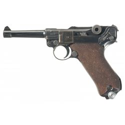 Mauser "42" Code, 1940 Date Luger Pistol