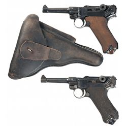 Two Luger Pistols