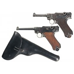 Collector's Lot of Two DWM Luger Pistols