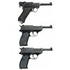 Image 2 : Three German Semi-Automatic Pistols