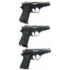 Image 2 : Three Walther Model PP Semi-Automatic Pistols