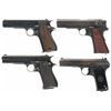 Image 1 : Four Semi-Automatic Pistols