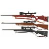 Image 2 : Three Scoped Bolt Action Rifles