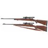 Image 2 : Two Pre-64 Winchester Bolt Action Rifles with Scopes