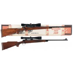 Two Scoped Remington Bolt Action Rifles