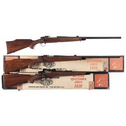 Collector's Lot of Three Remington Bolt Action Rifles