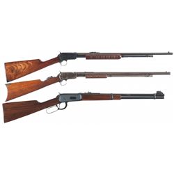 Three Winchester Long Guns
