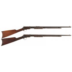 Two Winchester Slide Action Rifles