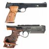 Image 2 : Two Semi-Automatic .22 LR Target Pistols