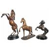 Image 1 : Three Horse Statues