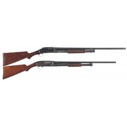 Two Winchester Slide Action Shotguns