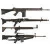 Image 1 : Three Semi-Automatic Rifles and One Carbine