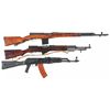 Image 1 : Three European/Soviet Semi-Automatic Rifles