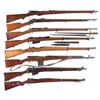 Image 1 : Eight Military Rifles