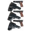 Image 1 : Three Fabrique Nationale High Power Semi-Automatic Pistols with Holsters