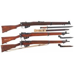 Three Military Bolt Action Rifles