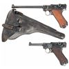 Image 1 : Two Luger Semi-Automatic Pistols