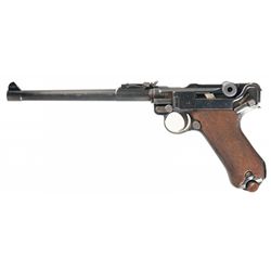 DWM 1917 Dated Model 1914 Artillery Luger Semi-Automatic Pistol