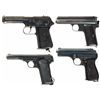 Image 1 : Four European Semi-Automatic Pistols