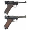 Image 2 : Two German Military Lugers