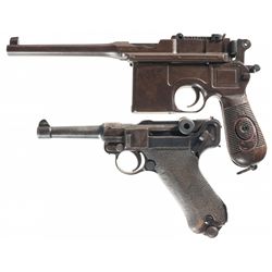 Collector's Lot of Two German Semi-Automatic Pistols