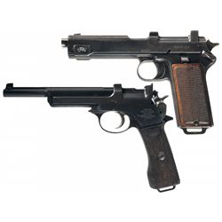 Two European Semi-Automatic Pistols