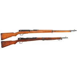 Collector's Lot of Two Japanese Bolt Action Rifles