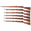 Image 2 : Six Japanese Bolt Action Rifles