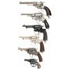 Image 1 : Six European Revolvers