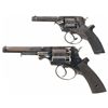 Image 2 : Collector's Lot of Two European Double Action Percussion Revolvers