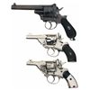 Image 1 : Three European Double Action Revolvers