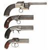 Image 1 : Four Percussion Revolvers