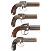 Image 1 : Four Percussion Pepperboxes