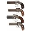 Image 2 : Four Percussion Pepperboxes