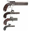 Image 1 : Four Percussion Pistols