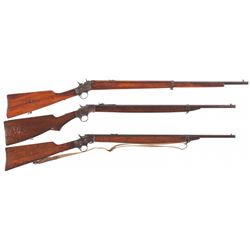 Three Rolling Block Rifles