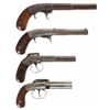 Image 1 : Four Percussion Handguns