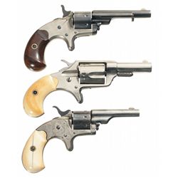 Collector's Lot of Three Antique Colt Revolvers