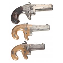 Three Antique Derringers