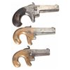Image 1 : Three Antique Derringers