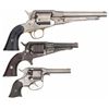 Image 1 : Three Remington Percussion Revolvers