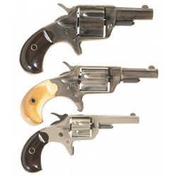 Three Colt New Line Revolvers