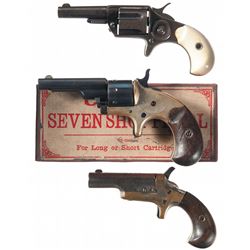 Collector's Lot of Three Antique Colt Handguns