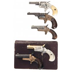 Five Colt Pocket Handguns