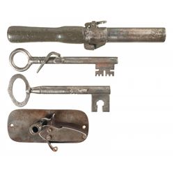 Three Pistols and One Flare Pistol