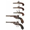 Image 2 : Five European Antique Handguns