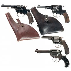Four Double Action Revolvers