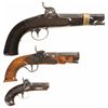 Image 1 : Three Percussion Pistols