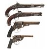 Image 1 : Four Percussion Handguns