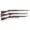 Image 1 : Three Bolt Action U.S. Military Rifles